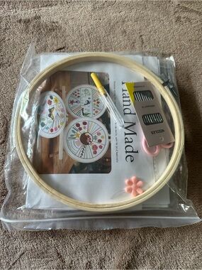 Embroidery Kit Handmade with accesories